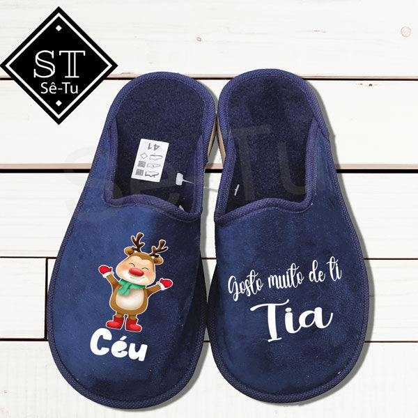 Chinelos Rena Gosto Muito de Ti